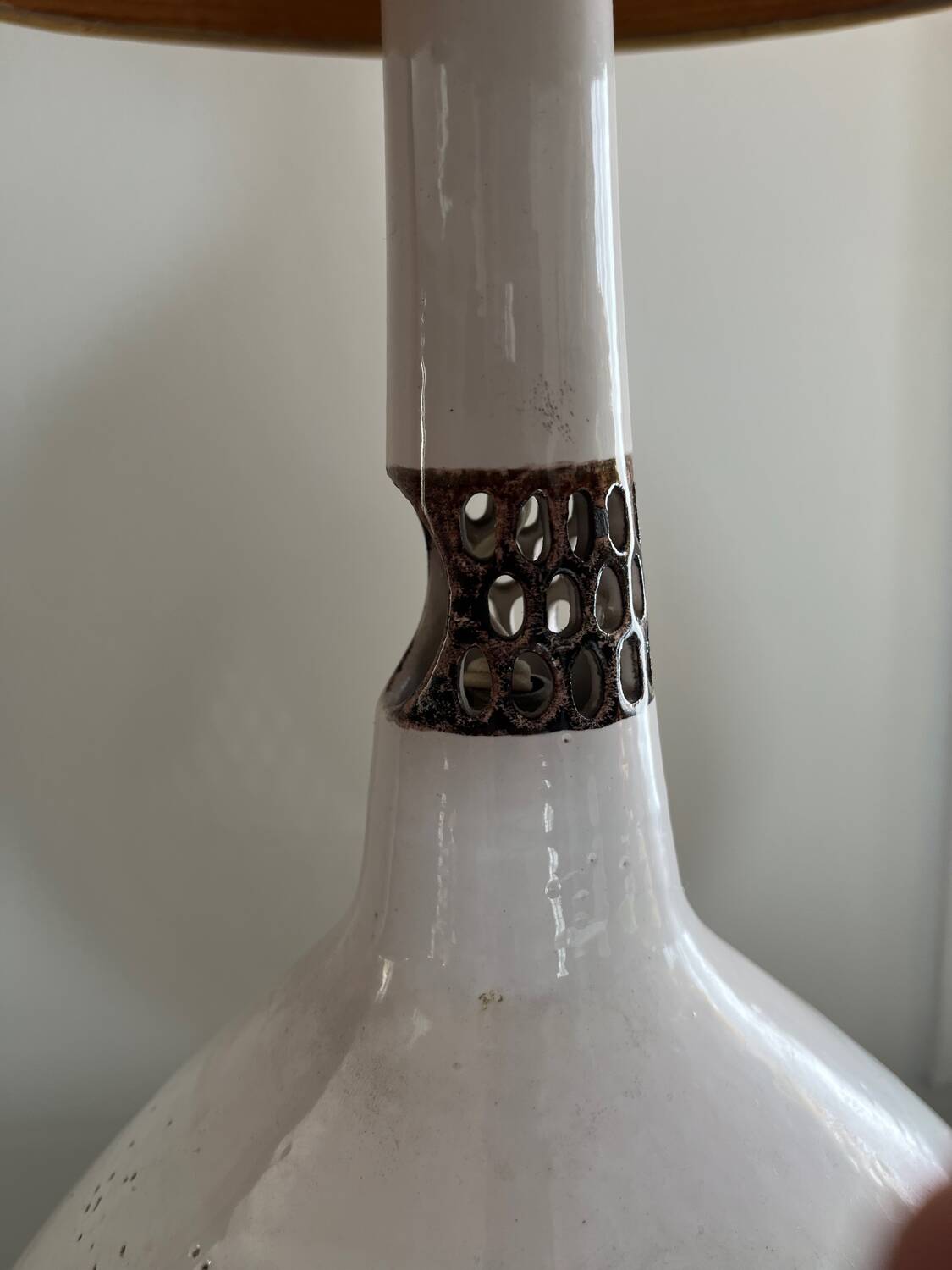 Ceramic lamp G. Pelletier 1960