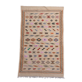 Tapis bohème beige berbère 140x235 cm