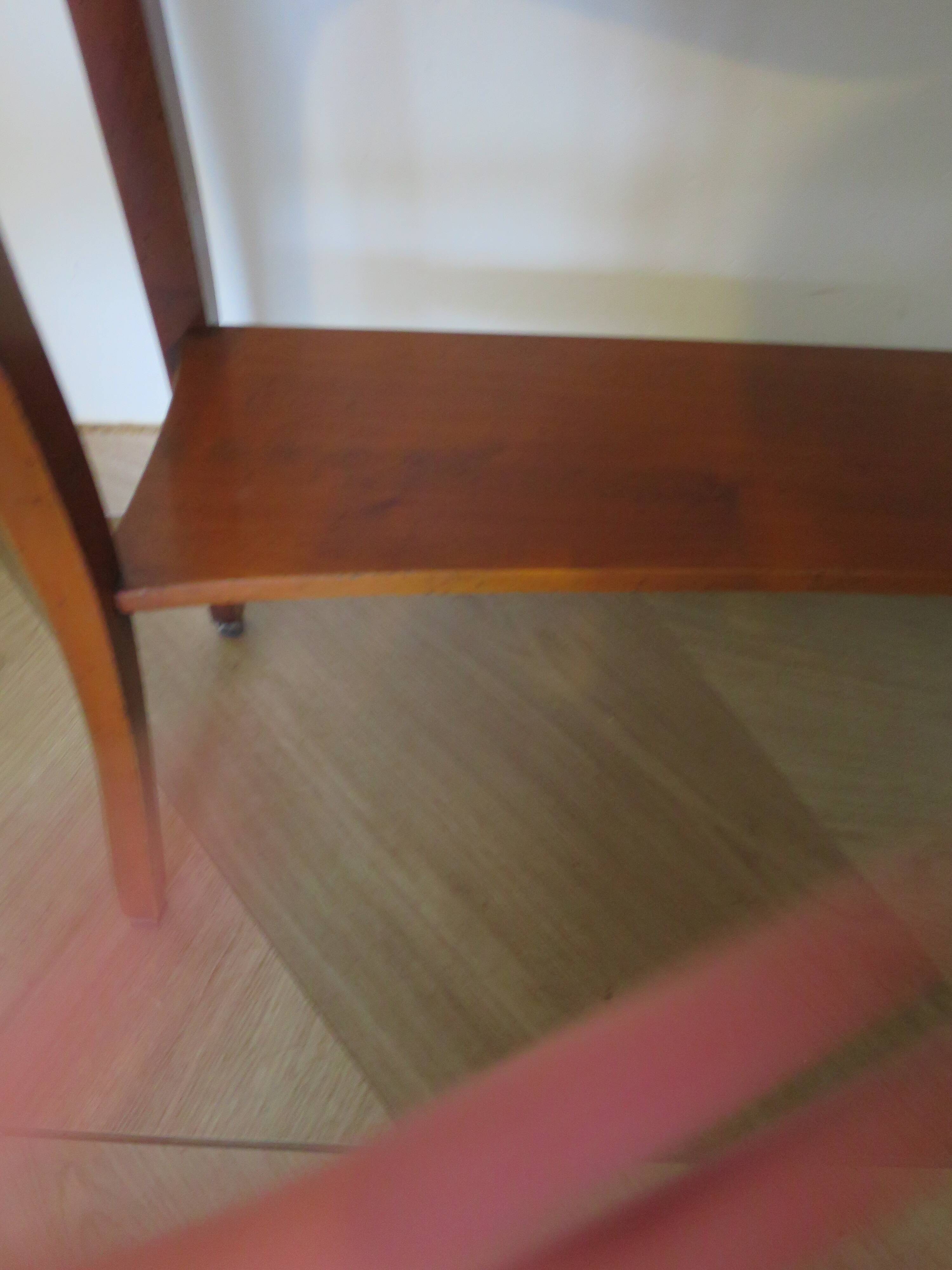 Cherry console with 2 drawers - Louis XV style - cherry wood