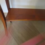 Cherry console with 2 drawers - Louis XV style - cherry wood