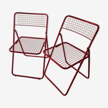 Chaises pliantes Ted Net de Niels Gammelgaard