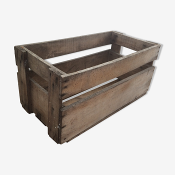 Caisse de rangement en bois vintage