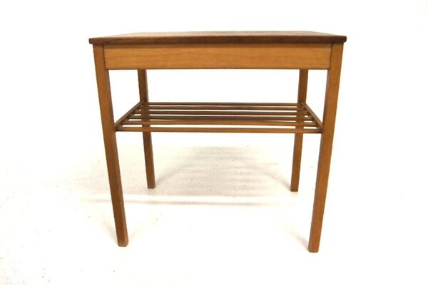 Table de chevet scandinave en teck ''Joker'', Tingströms, Suède, 1960
