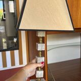 Marble and brass lamp 1960