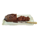 Plat à cake Ceranord St Amand, motifs oiseaux