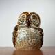 Grande sculpture de hibou en céramique danoise du milieu du siècle par Josef Simon pour Søholm, années 1960