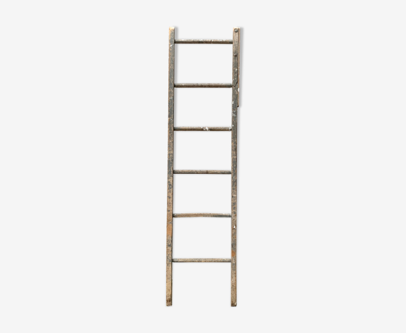 Echelle en bois, années 60