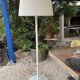 Large modernist designer floor lamp, Vibia pleats