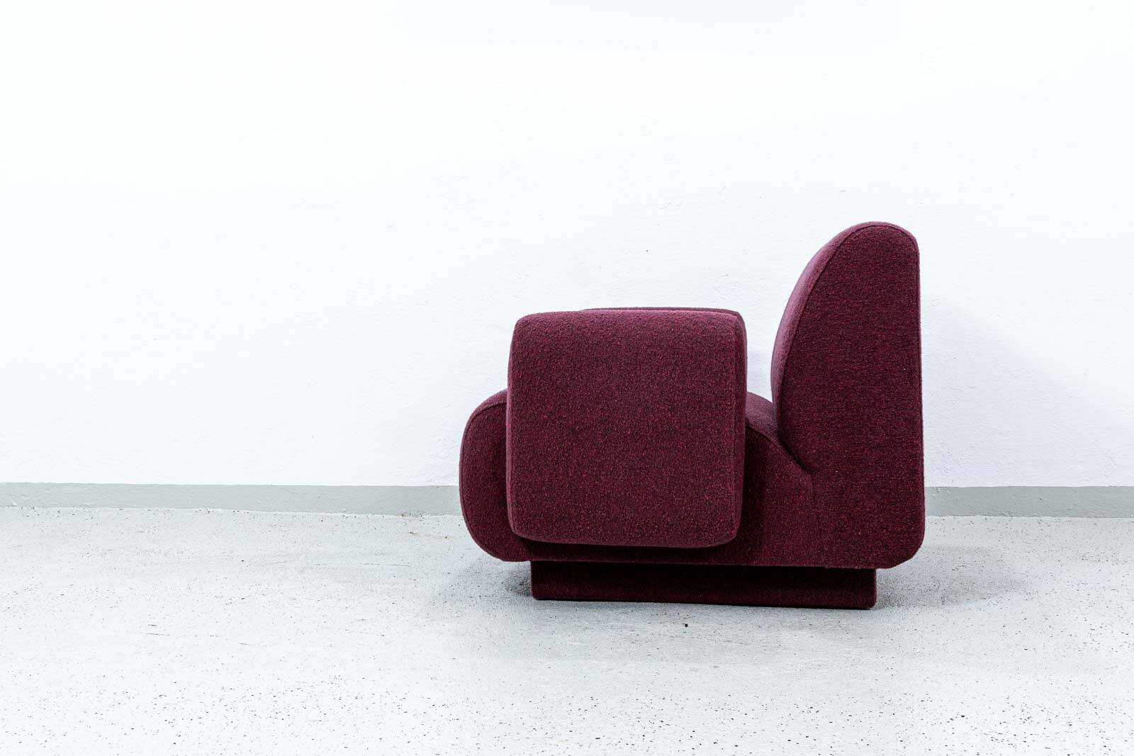 Vintage Lounge Chair By Eberhard Geißler, Oelsa, Germany, 1970’s