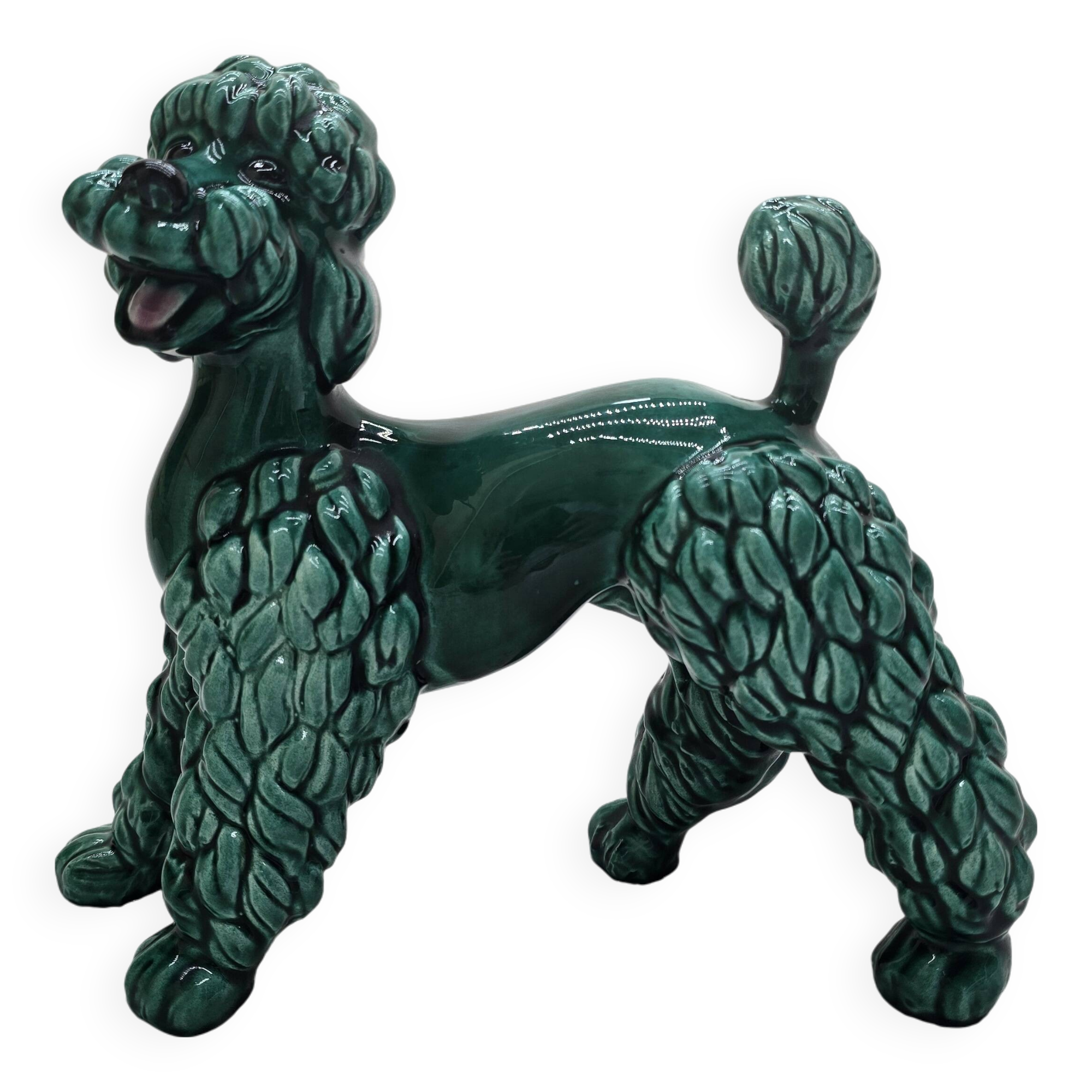 Ceramic poodle Vallauris