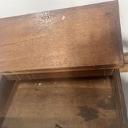 Old 19th century notary's clerk's desk