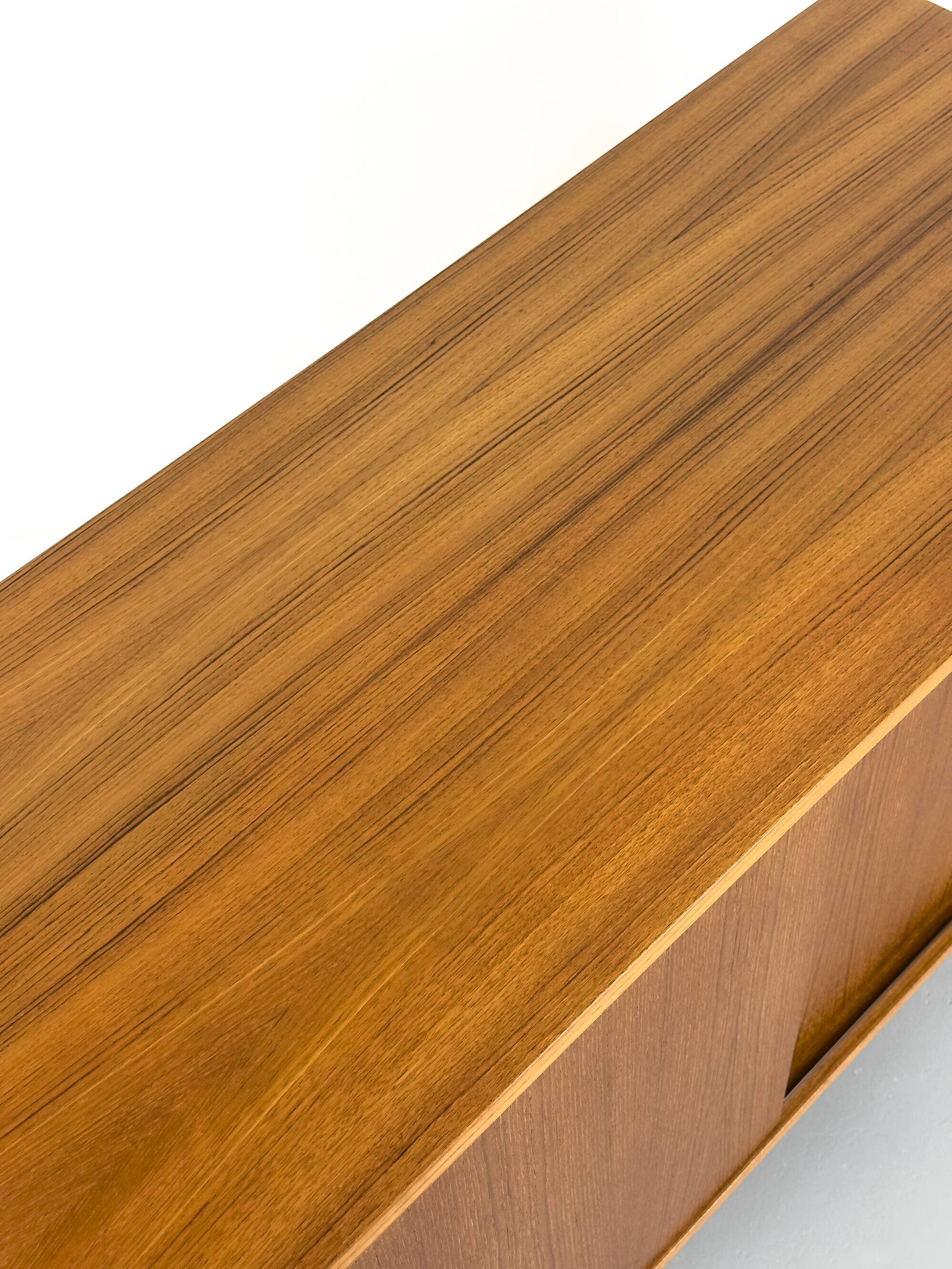 Danish teak sideboard, designed by Carlo Jensen for Hundevad & Co., 1960s