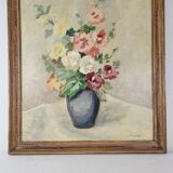 Table Bouquet Oil on isorel