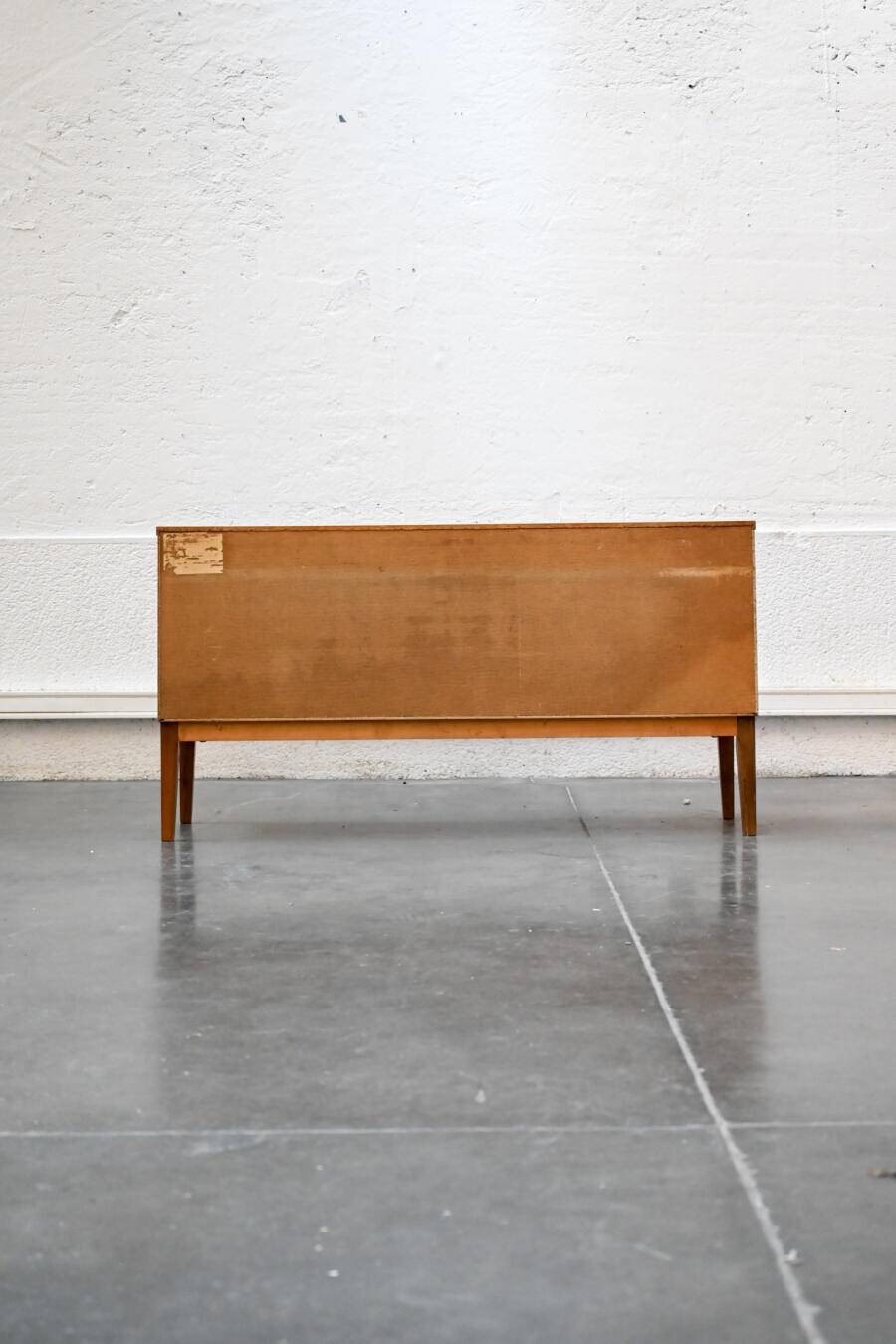 Vintage teak veneer sideboard