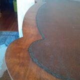 Louis XV style kidney desk with marquetry