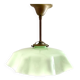 Suspension in opaline and brass of the 40s