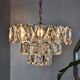 Kinkeldey chandelier 3 levels crystals Germany 1970