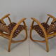 Pair of Bent Beechwood Armchairs,Design Jan Vaněk,1930's.