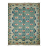 Tapis Oushak en laine noué à la main turc 278 cm x 357 cm