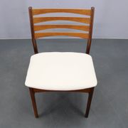 Set of six Danish mid-century teak dining chairs, Denmark, 1960s