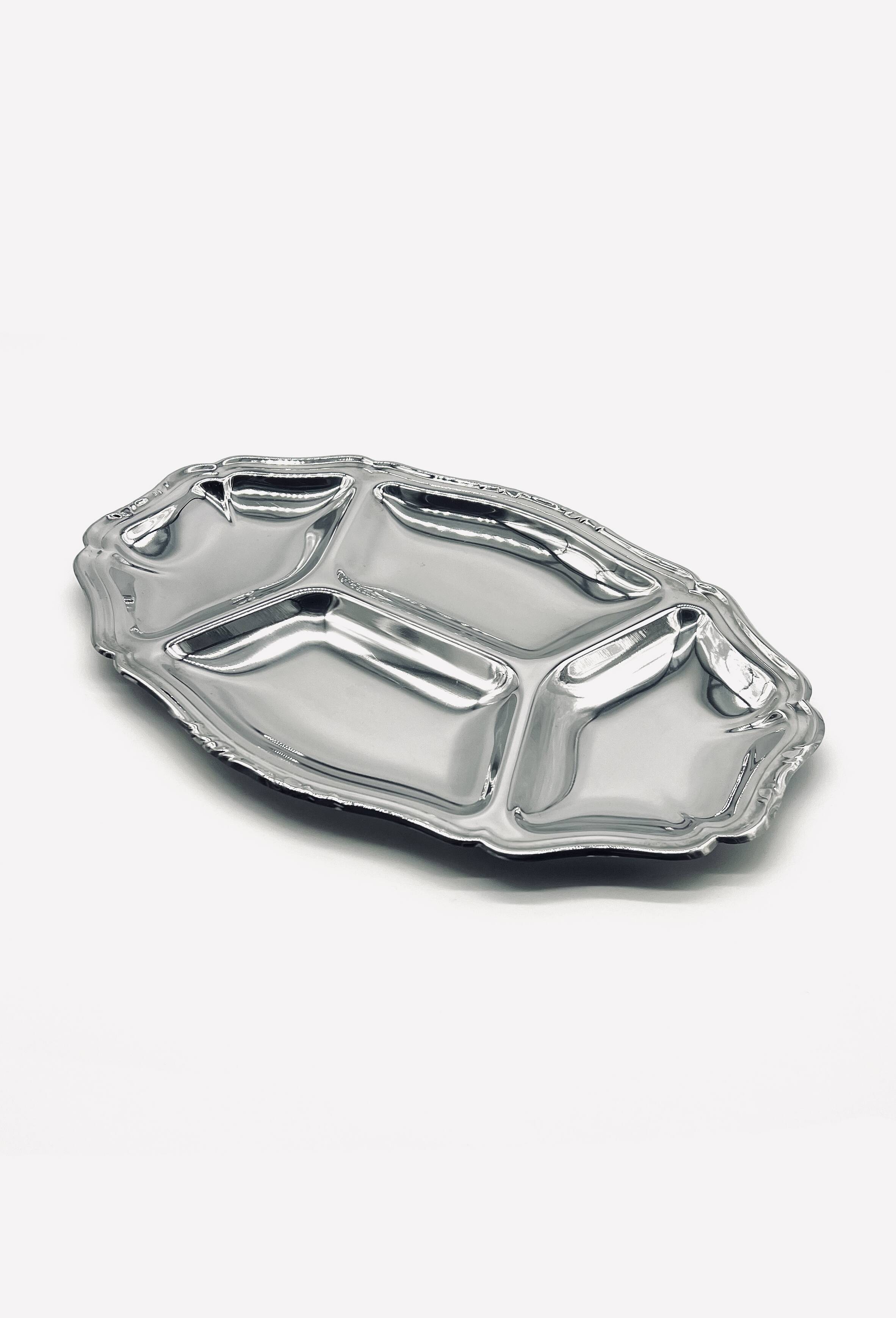 Stainless steel dish