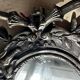 Rare pair of mirror sconces with putti. Napoleon III / Art Nouveau ~