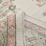 Light Green & Beige Floral Persian Rug, 204x320Cm