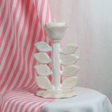 Ceramic candle holder / jewelry holder - Edelweiss model