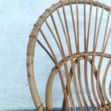 Rattan armchair 1960