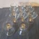 Art Deco wine glasses