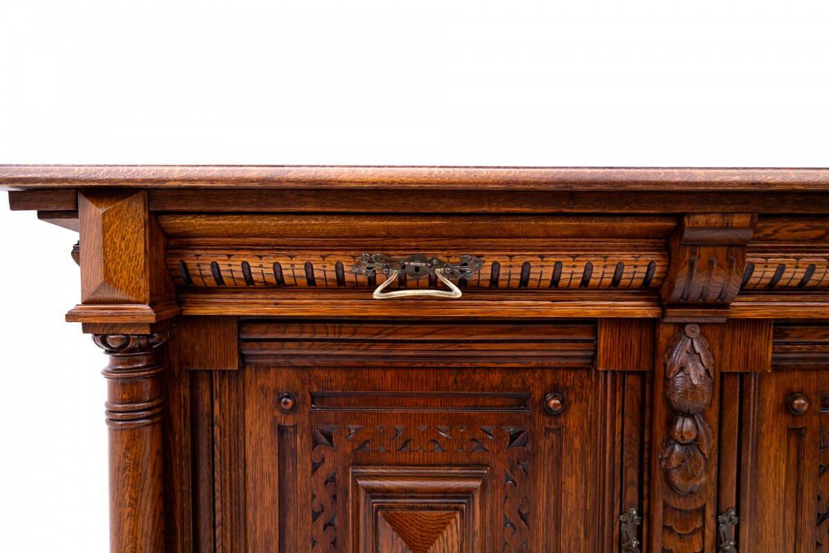 Antique chest of drawers, around 1880, Western Europe.