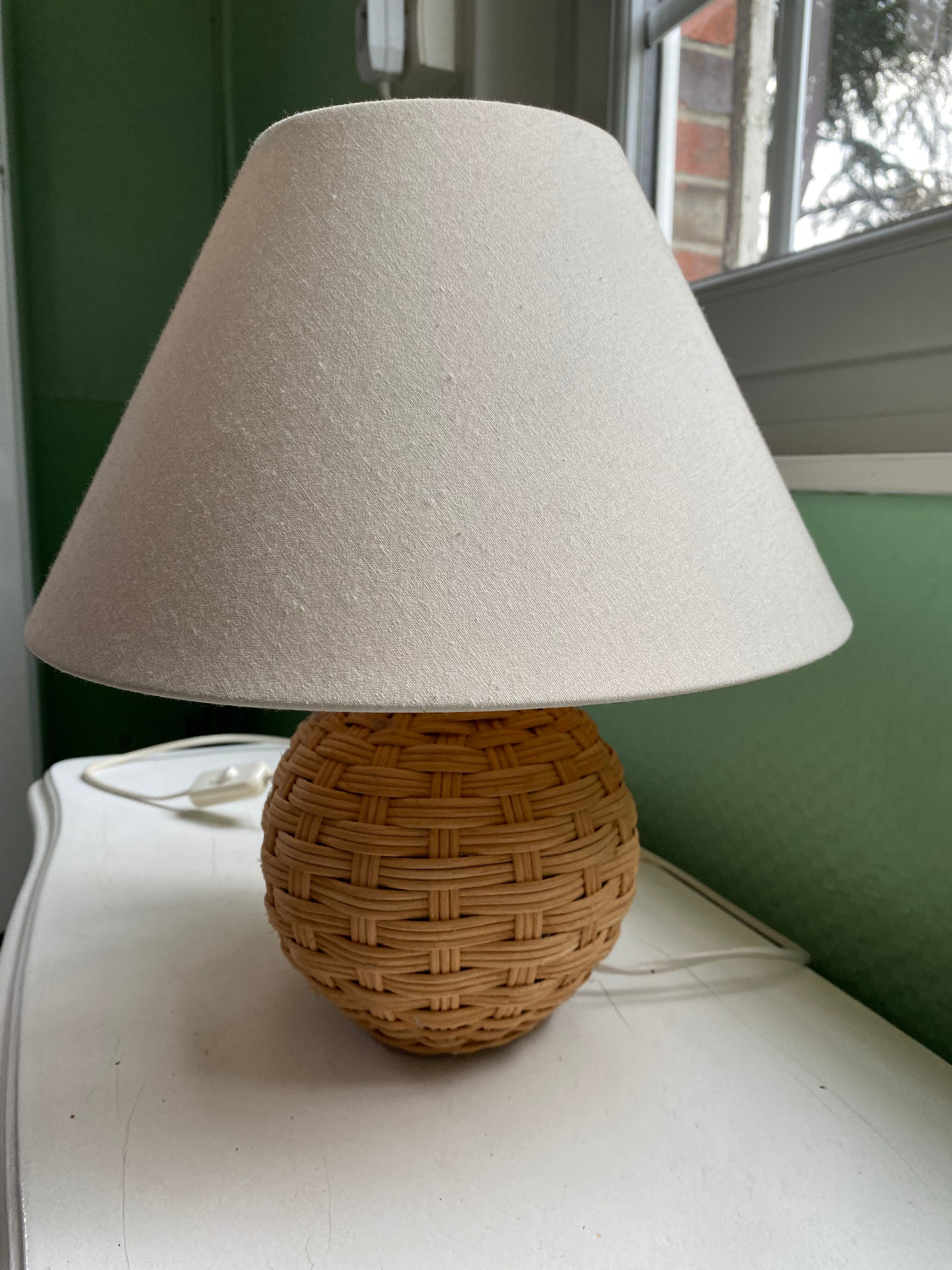 Wooden lamp