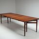 Arne Vodder large dining table in rosewood model 201 Sibast Denmark 1960
