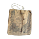 Burlap bag - bougault retains luxury n103
