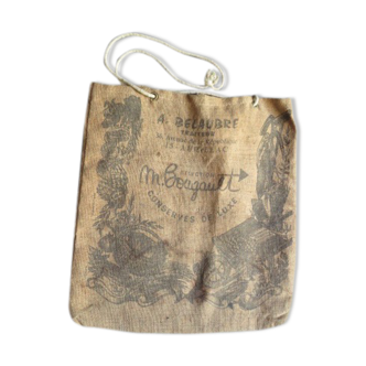 Burlap bag - bougault retains luxury n103