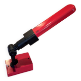 Vintage 70's red desk lamp.