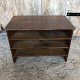 Vintage wood document holder locker#a118