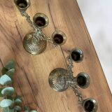 Pair of brass candlesticks