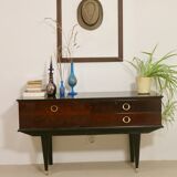 Vintage 60s row with door and two drawers. Ref Joe