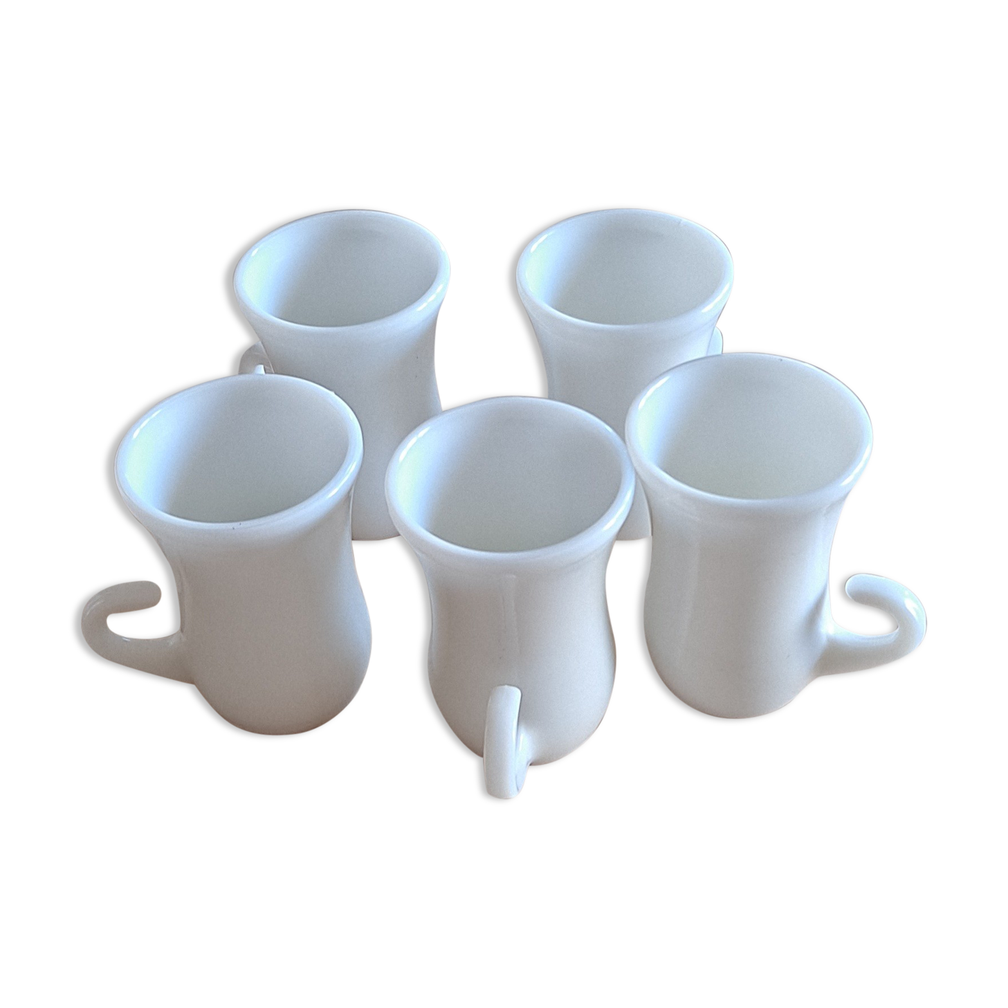 Set of 5 tea or coffee glasses
