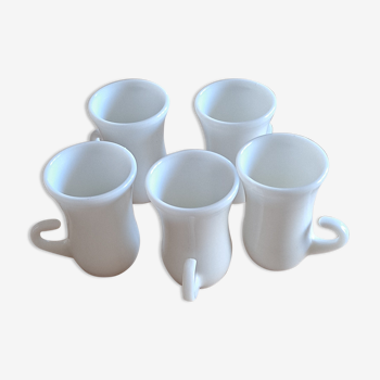 Set of 5 tea or coffee glasses