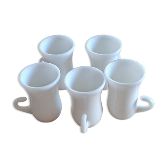 Set of 5 tea or coffee glasses