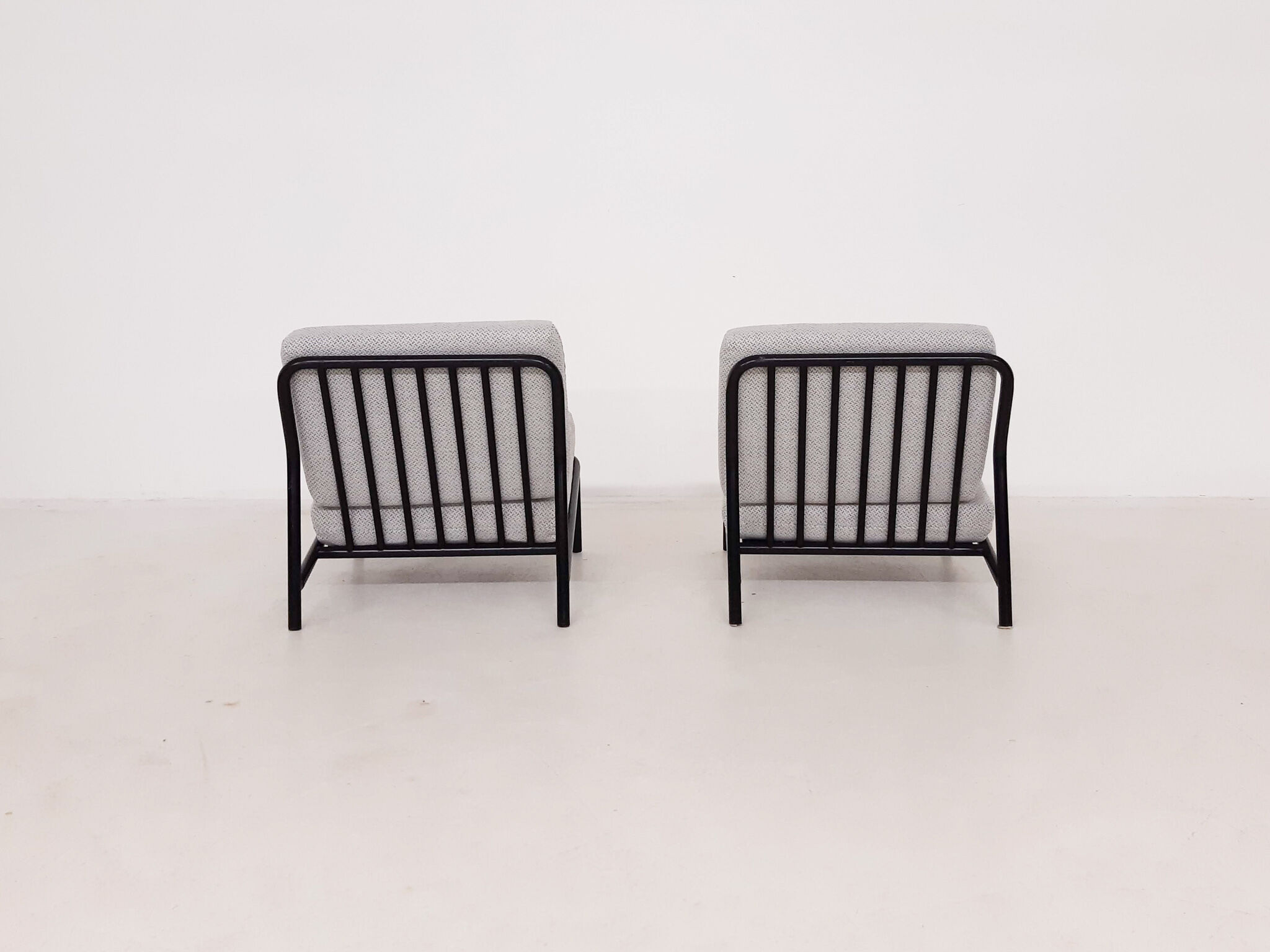Set of 2 Alf Svensson for DUX model 013 lounge chairs, Sweden 1960's