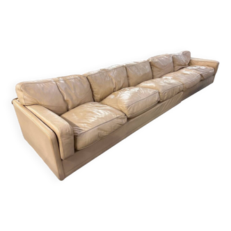 5-seater sofa Poltrona Frau design Pierluigi Cerri