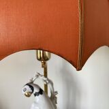 Manufattura Porcellane Artistiche, Hand Painted Italian Porcelain Table Lamp