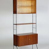 MidCentury Teak Regalsystem 60er Design Vintage Freistehend Regal