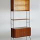 MidCentury Teck Regalsystem 60er Design Vintage Freistehend Regal