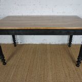 Revamped Louis Philippe style farmhouse or bistro table