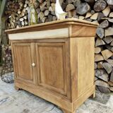 Renovated solid wood sideboard