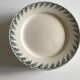 Set of 8 flat plates in iron earthenware from Choisy's 50s